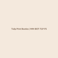 Mamamini Tulip Print Booties in Free Size