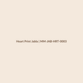 Mamamini Heart Print Jabla in 0–3 Months
