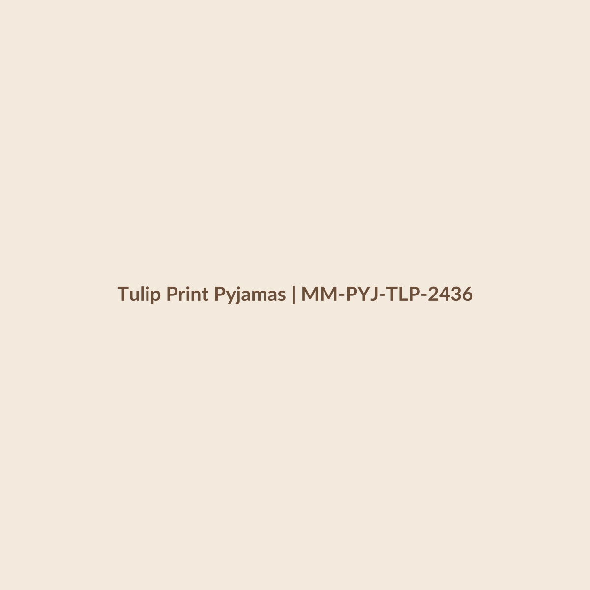 Mamamini Tulip Print Pyjamas in 24–36 Months