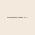 Mamamini Heart Print Mittens in Free Size