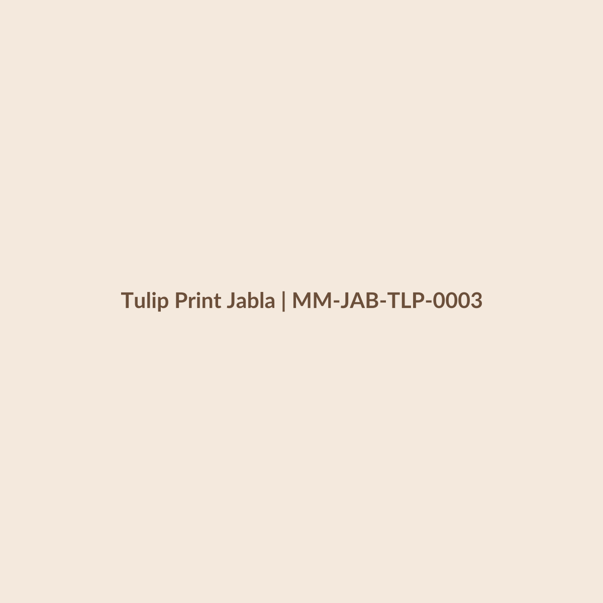 Mamamini Tulip Print Jabla in 0–3 Months