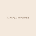 Mamamini Heart Print Pyjamas in 6–12 Months