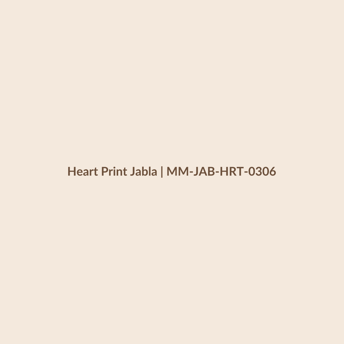 Mamamini Heart Print Jabla in 3–6 Months