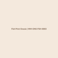 Mamamini Fish Print Onesie in 0–3 Months